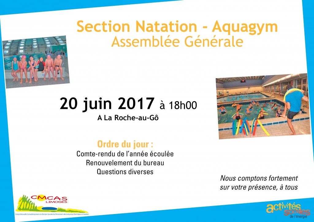 AG Section Natation Aquagym